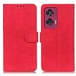 Чехол-книжка KHAZNEH Retro Wallet для Motorola Edge 50 Fusion - Red (354203R)