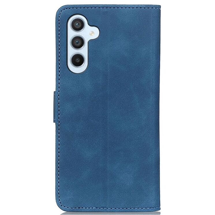 Чехол-книжка KHAZNEH Retro Wallet для Samsung Galaxy S24 - Blue: фото 6 из 9