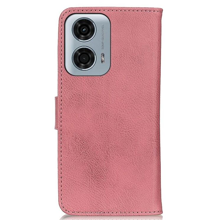 Чохол-книжка KHAZNEH Wallet Cover для Motorola Moto G24 Power - Pink: фото 6 з 8