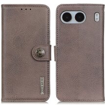 Чохол-книжка KHAZNEH Wallet Cover для OnePlus Nord 4 - Khaki: фото 1 з 8