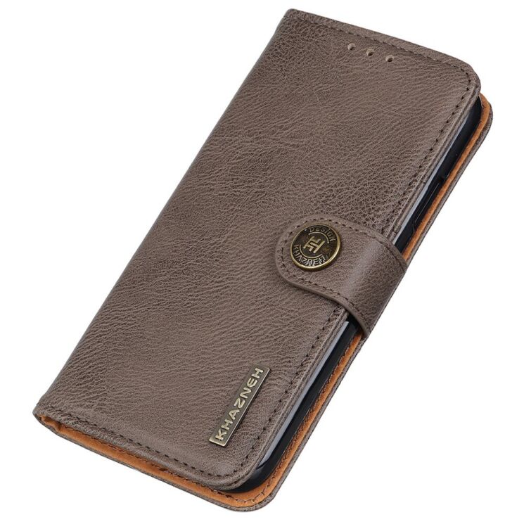 Чохол-книжка KHAZNEH Wallet Cover для Xiaomi Redmi Note 13 Pro 4G / Poco M6 Pro - Khaki: фото 4 з 9