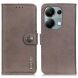Чохол-книжка KHAZNEH Wallet Cover для Xiaomi Redmi Note 13 Pro 4G / Poco M6 Pro - Khaki (345725K). Фото 1 з 9
