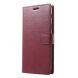 Чехол-книжка MERCURY Classic Wallet для Samsung Galaxy A6+ 2018 (A605) - Wine Red (189639WR). Фото 3 из 6