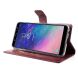 Чехол-книжка MERCURY Classic Wallet для Samsung Galaxy A6+ 2018 (A605) - Wine Red (189639WR). Фото 4 из 6