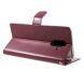 Чехол-книжка MERCURY Classic Wallet для Samsung Galaxy A6+ 2018 (A605) - Wine Red (189639WR). Фото 5 из 6