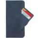 Чехол-книжка с карманами Deexe Wallet Stand для Motorola Edge 70 Fusion - Blue (409507L). Фото 3 из 15