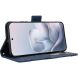 Чехол-книжка с карманами Deexe Wallet Stand для Motorola Edge 70 Fusion - Blue (409507L). Фото 6 из 15