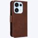 Чохол-книжка з кишеньками Deexe Wallet Stand для OPPO Reno 16 / 16 Pro - Brown (413242Z). Фото 7 з 17