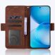 Чохол-книжка з кишеньками Deexe Wallet Stand для OPPO Reno 16 / 16 Pro - Brown (413242Z). Фото 5 з 17
