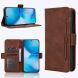 Чохол-книжка з кишеньками Deexe Wallet Stand для OPPO Reno 16 / 16 Pro - Brown (413242Z). Фото 8 з 17