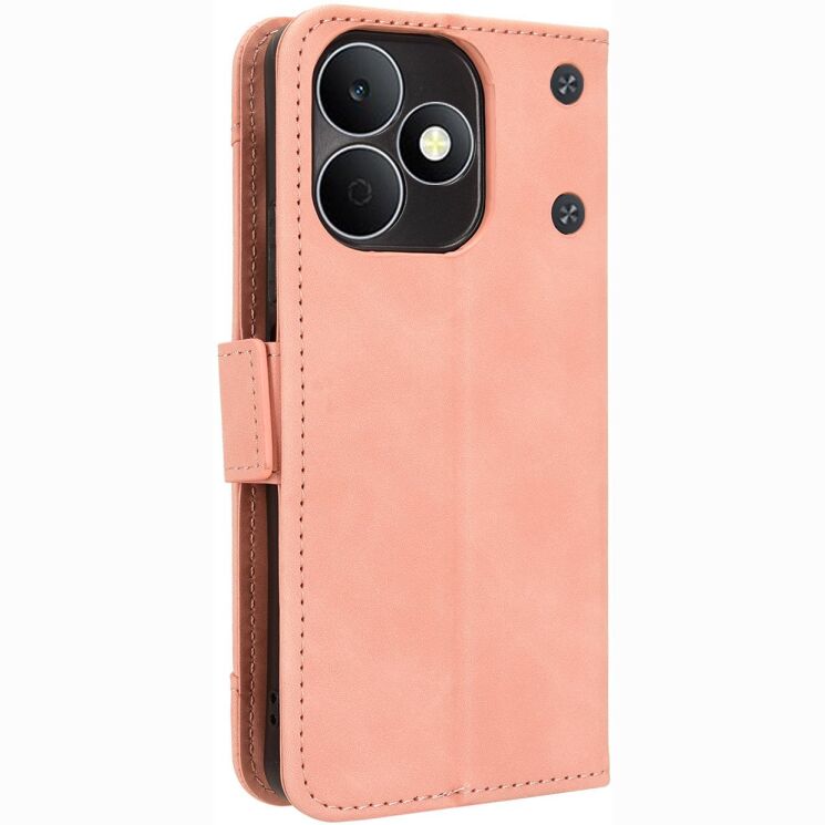Чохол-книжка з кишеньками Deexe Wallet Stand для Realme Note 80 - Pink: фото 7 з 15