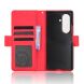 Чехол-книжка с карманами Deexe Wallet Stand (FF) для Samsung Galaxy Fold 8 Ultra - Red (435802R). Фото 4 из 8