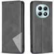 Чехол-книжка с карманами UniCase Geometric Pattern для Xiaomi Redmi Note 15 Pro Plus / Poco M8 Pro 5G - Black (404729B)