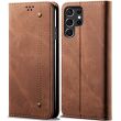 Чехол-книжка с карманами UniCase Jeans Wallet для Samsung Galaxy S26 Ultra (S948) - Coffee (406256F)