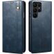 Чехол-книжка с карманами UniCase Leather Wallet для Samsung Galaxy S26 Ultra (S948) - Blue (408574L). Фото 1 из 8
