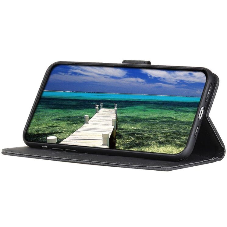Чехол-книжка с застежкой KHAZNEH Retro Wallet для OnePlus 15 - Black: фото 2 из 10