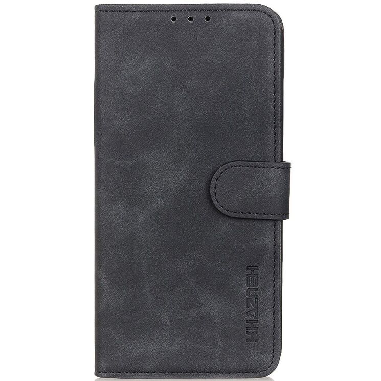 Чехол-книжка с застежкой KHAZNEH Retro Wallet для OnePlus 15 - Black: фото 4 из 10