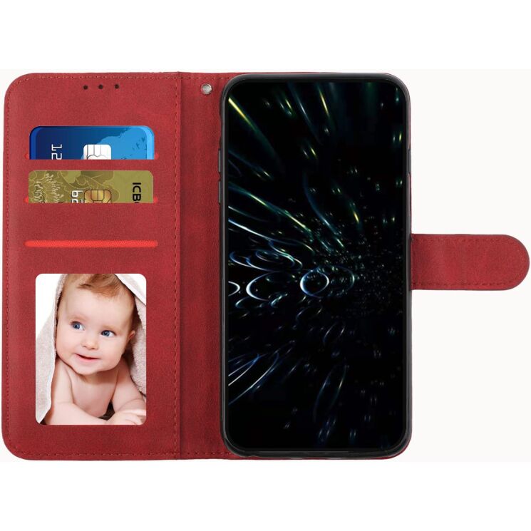 Чехол-книжка с застежкой UniCase Jet Cover для OPPO Reno 16 / 16 Pro - Red: фото 4 из 10