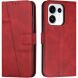 Чехол-книжка с застежкой UniCase Jet Cover для OPPO Reno 16 / 16 Pro - Red (413202R). Фото 1 из 10