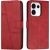 Чехол-книжка с застежкой UniCase Jet Cover для OPPO Reno 16 / 16 Pro - Red: фото 1 из 10