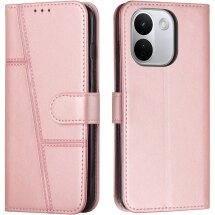 Чехол-книжка с застежкой UniCase Jet Cover для Xiaomi Redmi Note 17 Pro Max / 17 Pro Plus - Rose Gold: фото 1 из 10