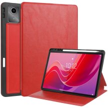 Чехол-книжка UniCase Business Book для Lenovo Tab M11 (TB330) / Tab K11 Gen 2 / Idea Tab (TB336) / Xiaoxin Pad 2024 - Red: фото 1 из 10