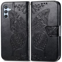 Чехол-книжка UniCase Butterfly Pattern для Samsung Galaxy A56 (A566) - Black: фото 1 из 9