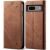Чехол-книжка UniCase Jeans Wallet для Google Pixel 8A - Coffee: фото 1 из 6