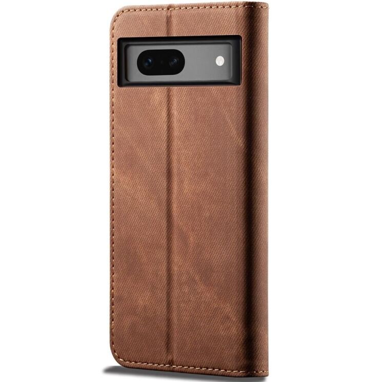 Чехол-книжка UniCase Jeans Wallet для Google Pixel 8A - Coffee: фото 6 из 6