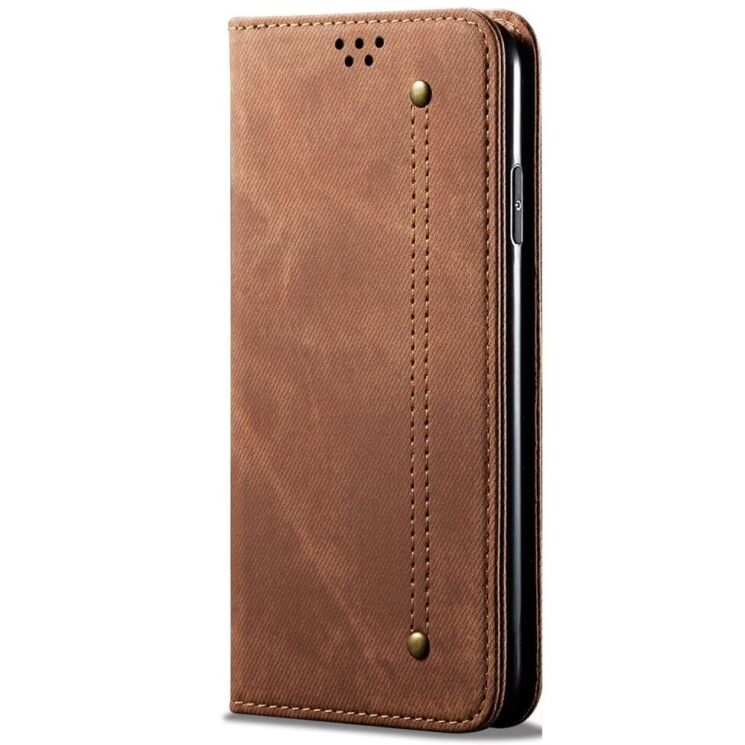 Чехол-книжка UniCase Jeans Wallet для Google Pixel 8A - Coffee: фото 5 из 6