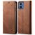 Чохол-книжка UniCase Jeans Wallet для Motorola Moto G35 - Coffee: фото 1 з 6