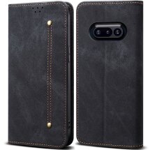 Чохол-книжка UniCase Jeans Wallet для Nothing Phone (3a) - Black: фото 1 з 6