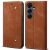 Чехол-книжка UniCase Jeans Wallet для Samsung Galaxy S25 FE (S731) - Coffee: фото 1 из 7
