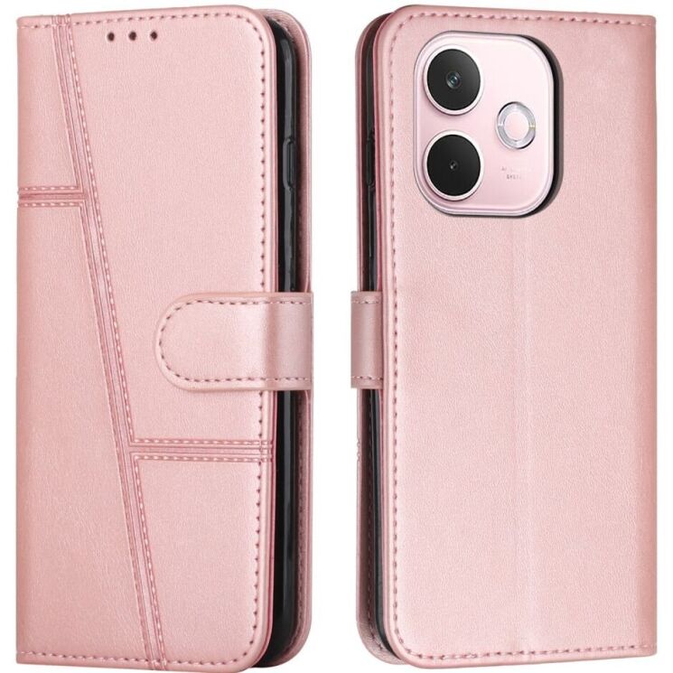 Чехол-книжка UniCase Jet Cover для Oppo A5 Pro (4G/5G) - Rose Gold: фото 1 из 10