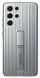 Чехол Protective Standing Cover для Samsung Galaxy S21 Ultra (G998) EF-RG998CJEGRU - Light Gray (229036J). Фото 1 из 2
