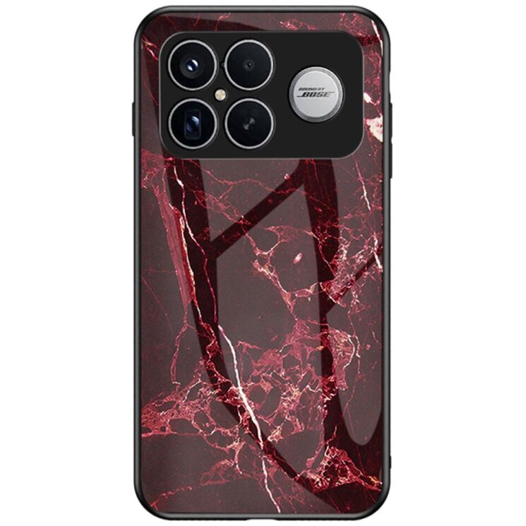 Чехол с рисунком Deexe Gradient Pattern для Xiaomi Poco F8 Ultra - Red: фото 1 из 7