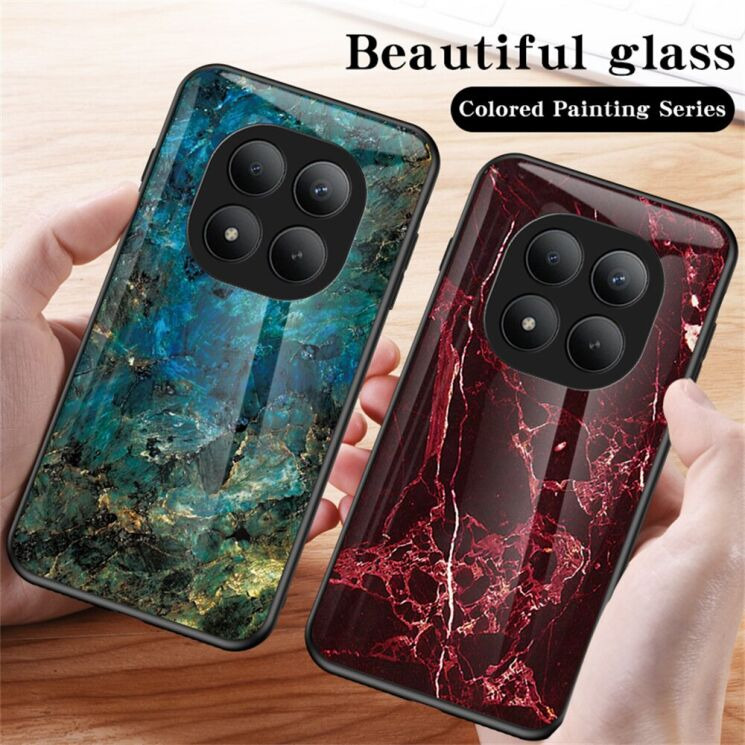 Чехол с рисунком Deexe Gradient Pattern для Xiaomi Redmi Note 15 Pro Plus / Poco M8 Pro - White: фото 6 из 7