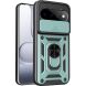 Чехол с защитой камеры Deexe Armor Shield для Google Pixel 11 / 11 Pro - Green (425016G). Фото 1 из 9