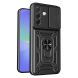 Чехол с защитой камеры Deexe Armor Shield для Samsung Galaxy A27 (A276) - Black (408623B). Фото 1 из 9
