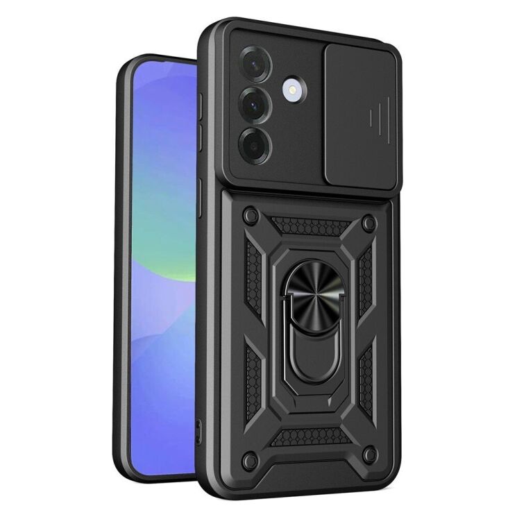 Чехол с защитой камеры Deexe Armor Shield для Samsung Galaxy A27 (A276) - Black (408623B) Чехол с защитой камеры Deexe Armor Shield для Samsung Galaxy A27 (A276) - Black: фото 1 из 9