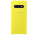 Чехол Silicone Cover для Samsung Galaxy S10 (G973) EF-PG973TYEGRU - Yellow (216627Y). Фото 1 из 5