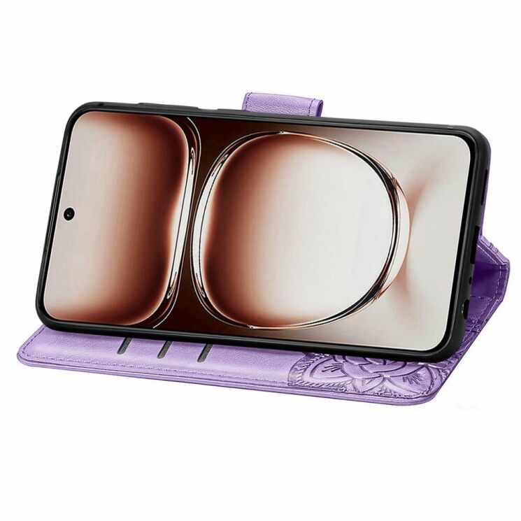 Чехол UniCase Butterfly Pattern для OPPO A3x / A3 / A40m - Light Purple: фото 3 из 7