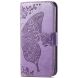 Чехол UniCase Butterfly Pattern для OPPO A3x / A3 / A40m - Light Purple (365327LV). Фото 5 из 7