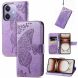 Чехол UniCase Butterfly Pattern для OPPO A3x / A3 / A40m - Light Purple (365327LV). Фото 4 из 7