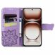 Чехол UniCase Butterfly Pattern для OPPO A3x / A3 / A40m - Light Purple (365327LV). Фото 2 из 7