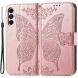Чехол UniCase Butterfly Pattern для Samsung Galaxy A05s (A057) - Rose Gold (340350RG). Фото 1 из 6