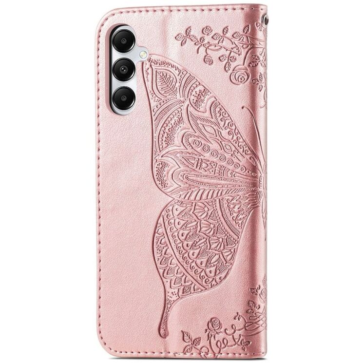 Чехол UniCase Butterfly Pattern для Samsung Galaxy A05s (A057) - Rose Gold: фото 5 из 6