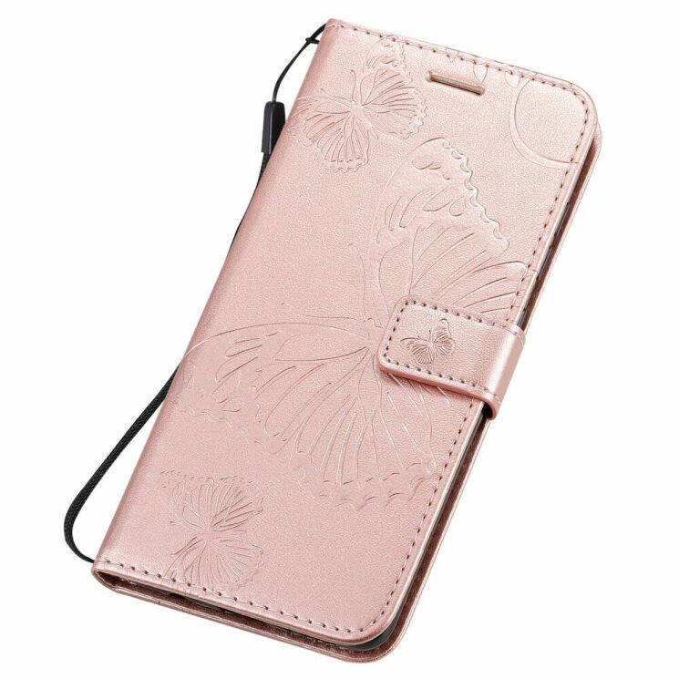 Чехол UniCase Butterfly Pattern для Samsung Galaxy A51 (А515) - Rose Gold: фото 6 из 10