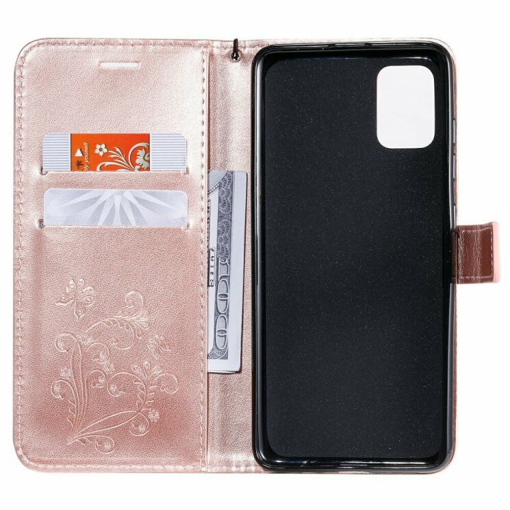 Чехол UniCase Butterfly Pattern для Samsung Galaxy A51 (А515) - Rose Gold: фото 5 из 10