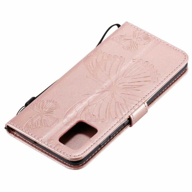 Чехол UniCase Butterfly Pattern для Samsung Galaxy A51 (А515) - Rose Gold: фото 7 из 10